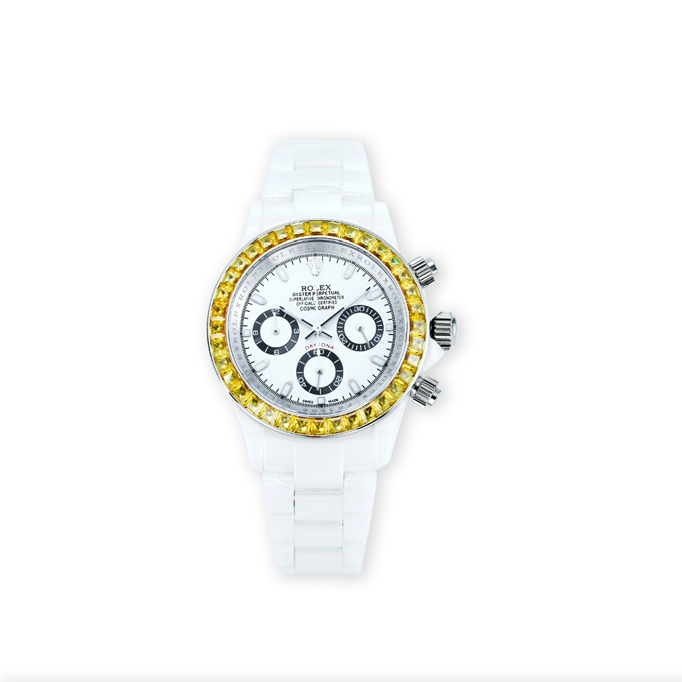 r01ex 43mm quartz movement ceramic mens watch designer watch D1am0nd watch watches men reloj wristwatches m326938-0003